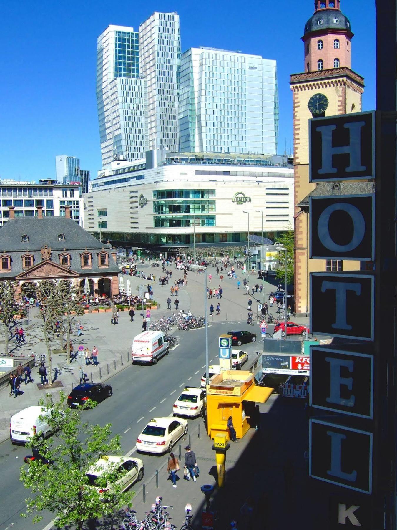 Hotel Zentrum An Der Hauptwache Frankfurt am Main Exteriör bild
